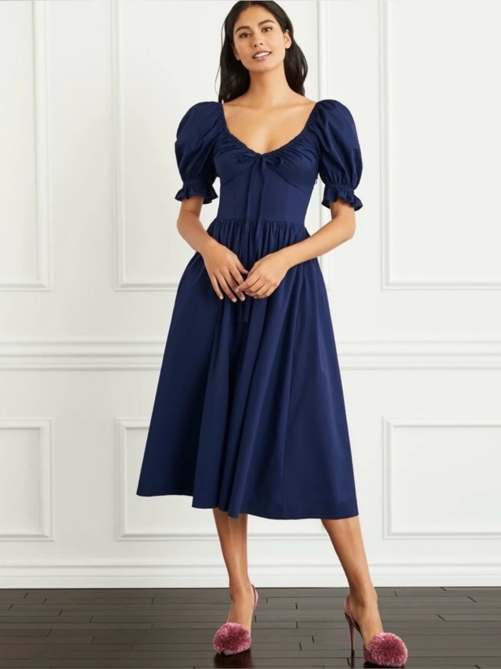 Hill House Ophelia Nap Dress Navy Size Large